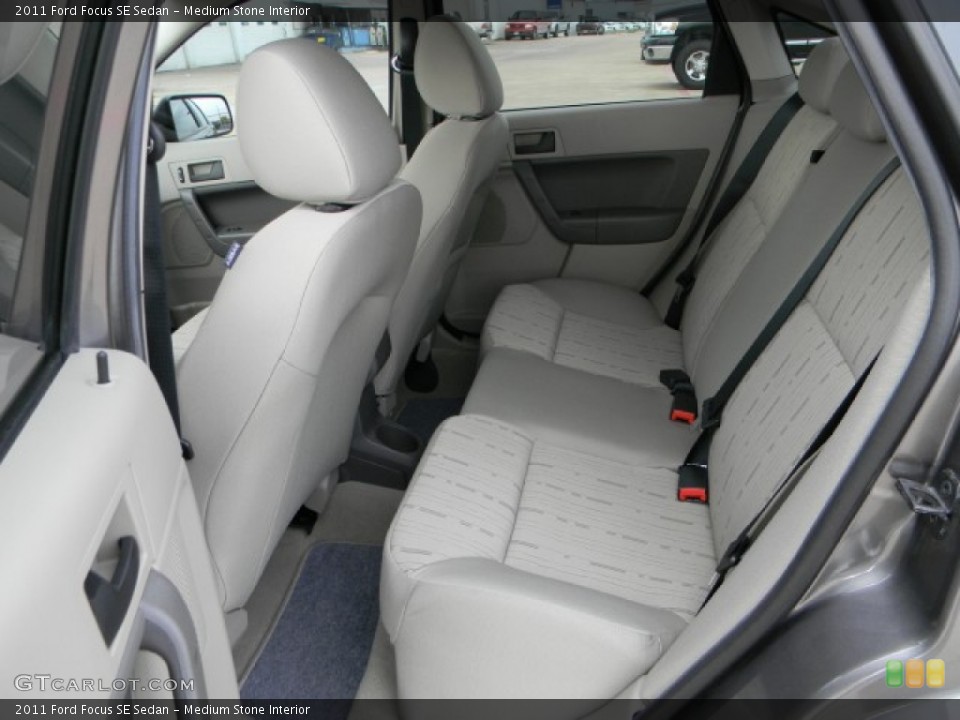 Medium Stone Interior Photo for the 2011 Ford Focus SE Sedan #58485745