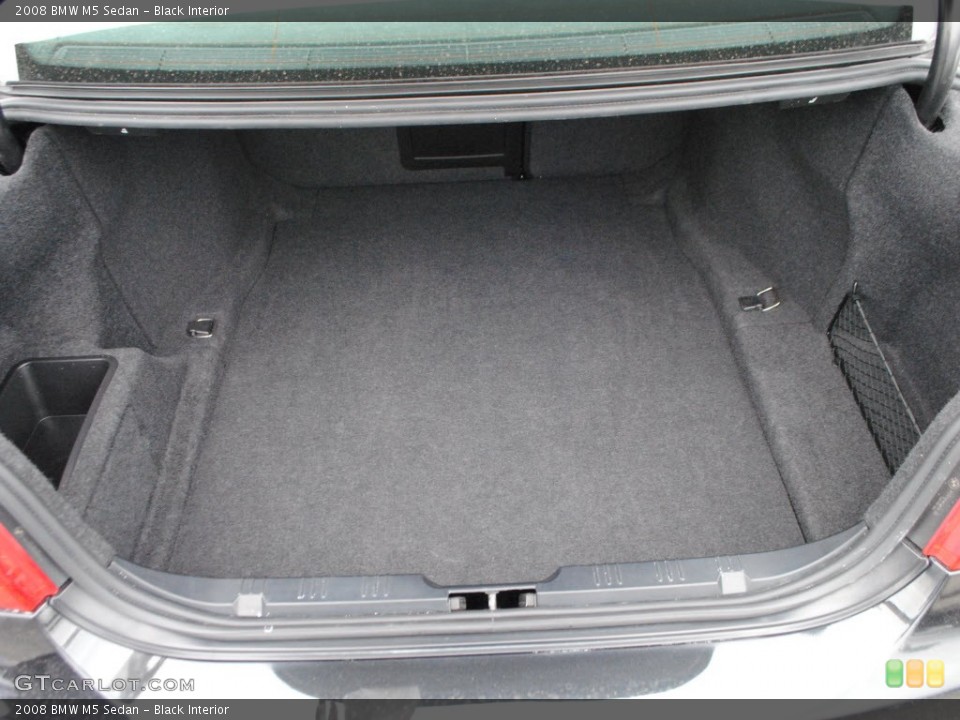 Black Interior Trunk for the 2008 BMW M5 Sedan #58490425