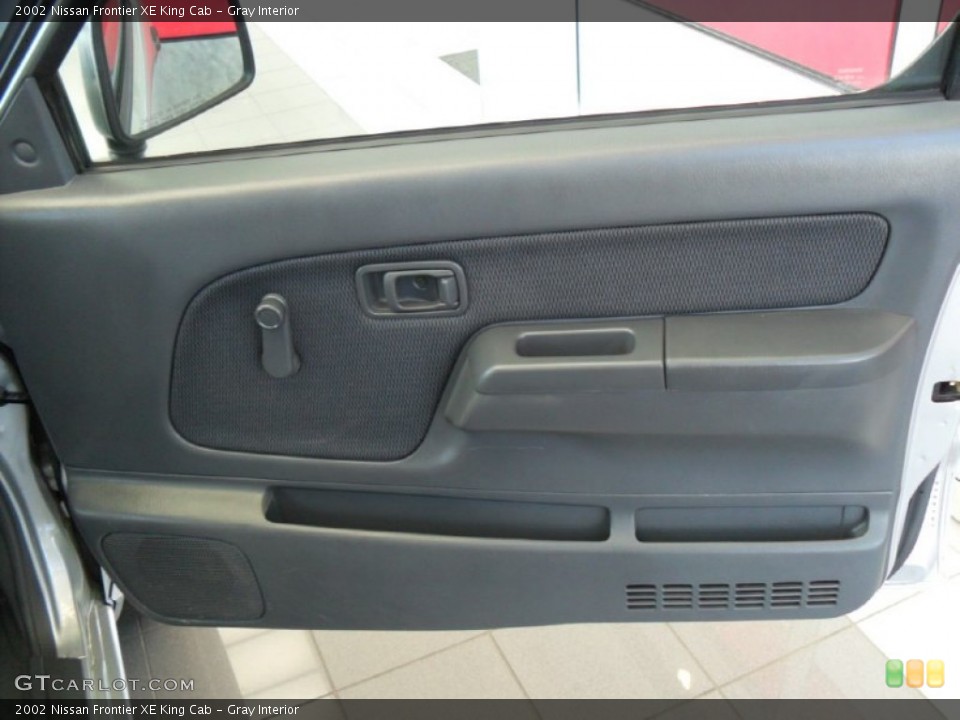 Gray Interior Door Panel for the 2002 Nissan Frontier XE King Cab #58490756