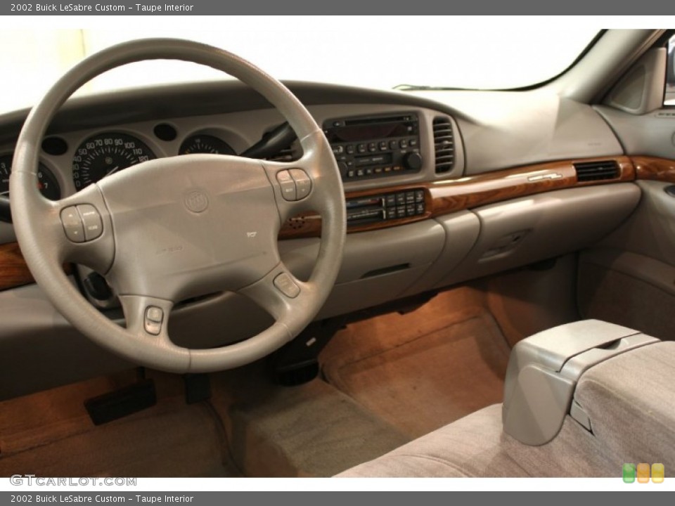 Taupe Interior Dashboard for the 2002 Buick LeSabre Custom #58490888