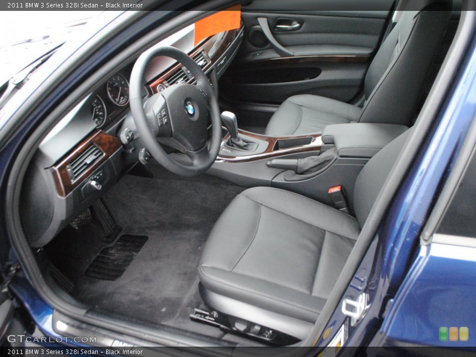 Black Interior Photo for the 2011 BMW 3 Series 328i Sedan #58490965