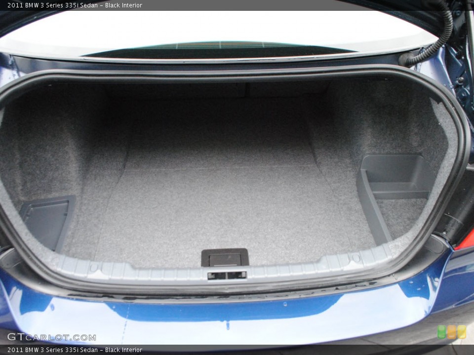 Black Interior Trunk for the 2011 BMW 3 Series 335i Sedan #58491163