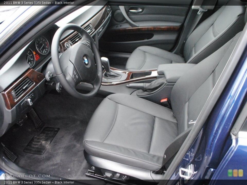 Black Interior Photo for the 2011 BMW 3 Series 335i Sedan #58491226