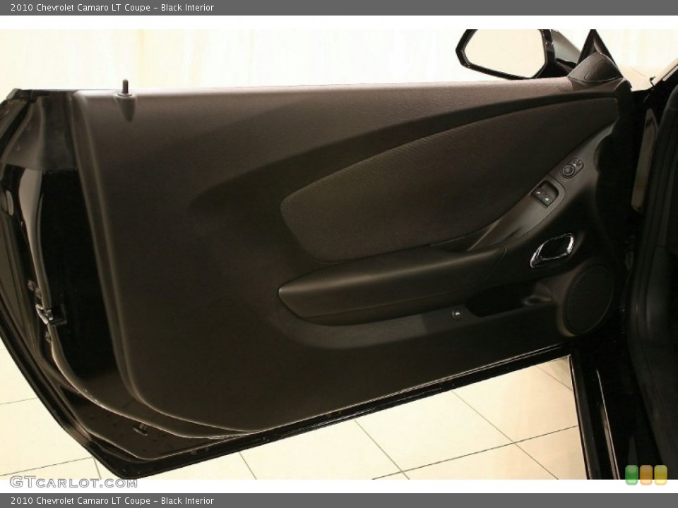 Black Interior Door Panel for the 2010 Chevrolet Camaro LT Coupe #58491844