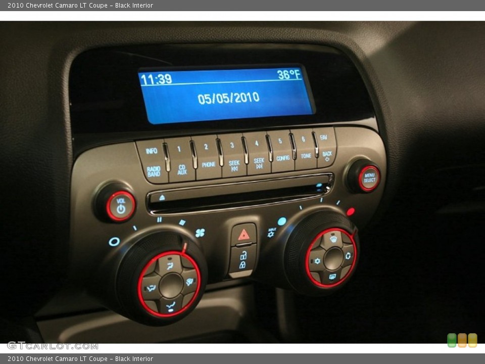 Black Interior Audio System for the 2010 Chevrolet Camaro LT Coupe #58491886