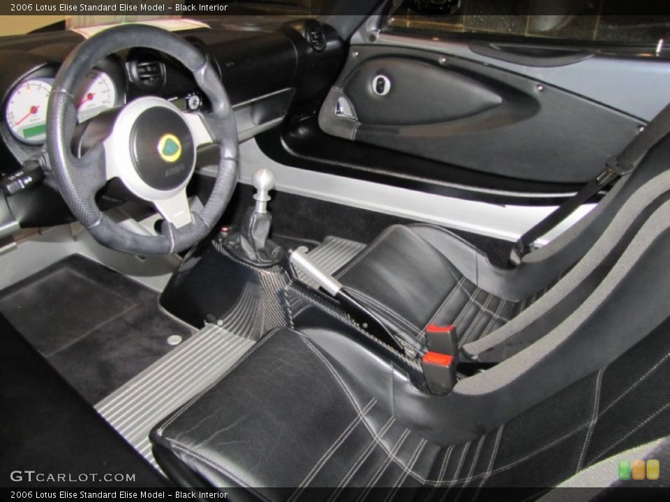 Black Interior Photo for the 2006 Lotus Elise  #58493977