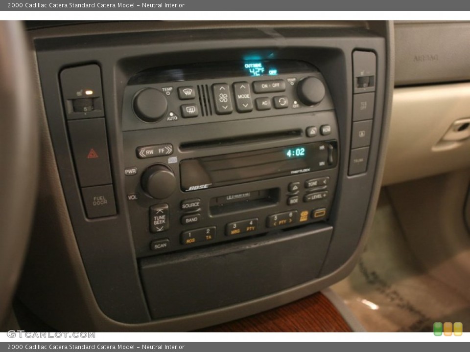 Neutral Interior Controls for the 2000 Cadillac Catera  #58494052