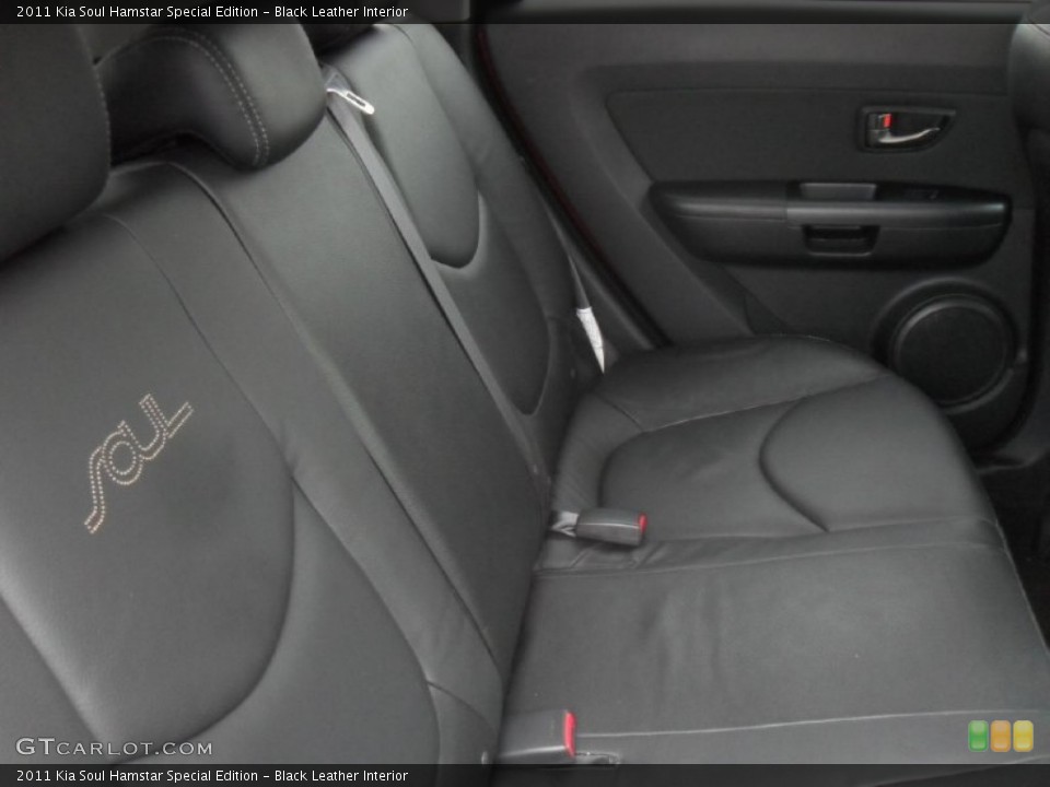 Black Leather Interior Photo for the 2011 Kia Soul Hamstar Special Edition #58494949
