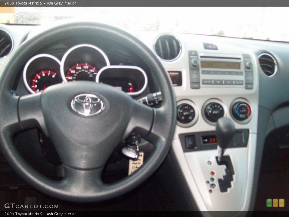 Ash Gray Interior Dashboard for the 2009 Toyota Matrix S #58497286