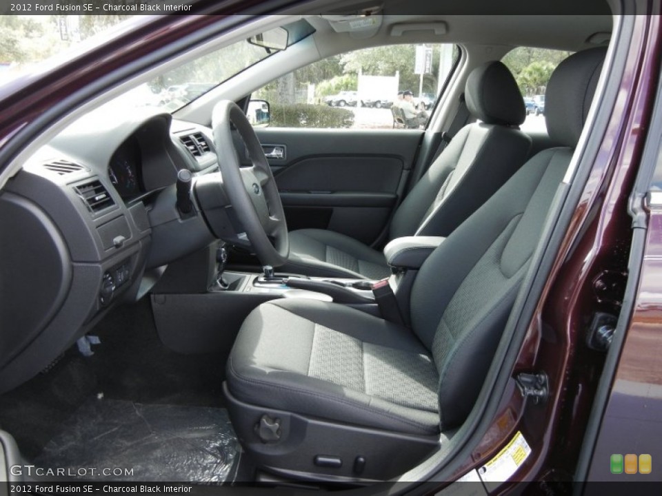 Charcoal Black Interior Photo for the 2012 Ford Fusion SE #58502362