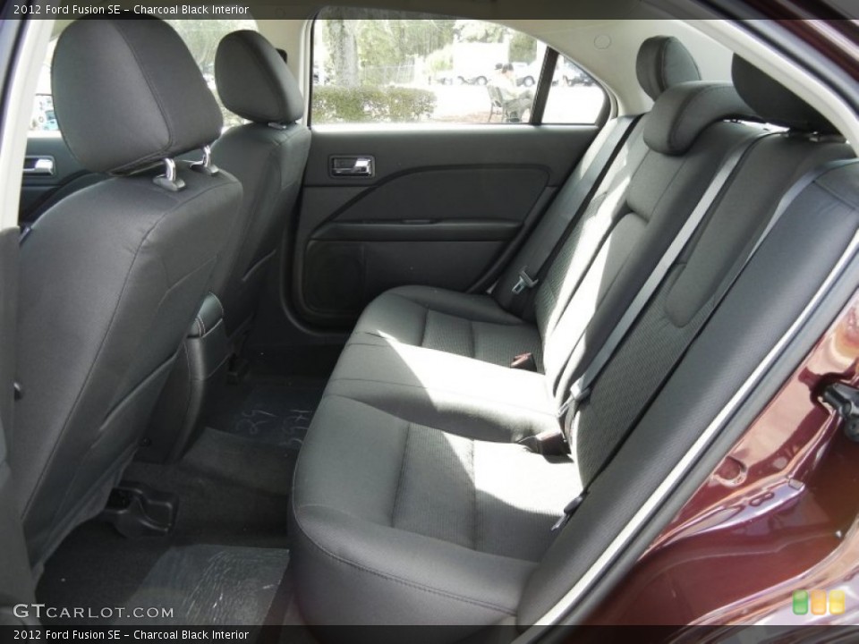 Charcoal Black Interior Photo for the 2012 Ford Fusion SE #58502370