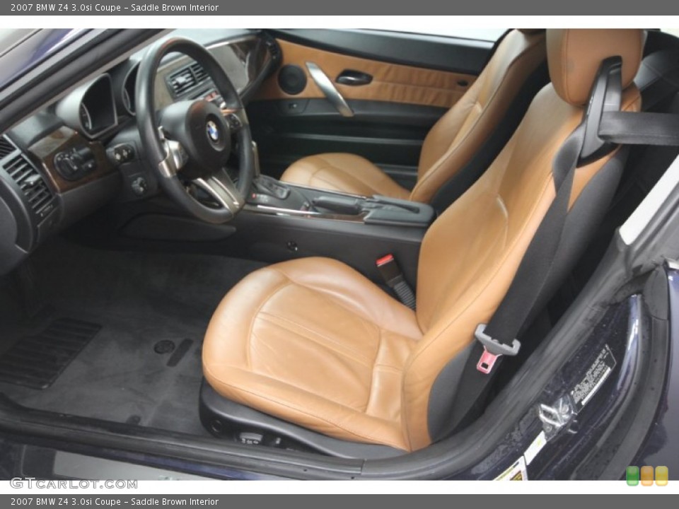 Saddle Brown Interior Photo for the 2007 BMW Z4 3.0si Coupe #58502744