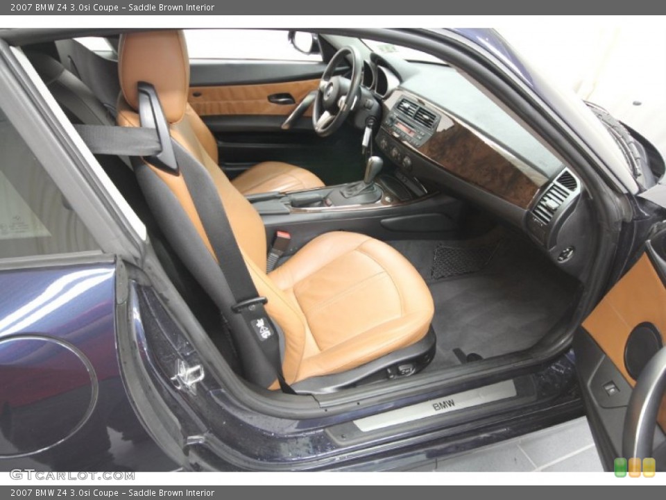 Saddle Brown Interior Photo for the 2007 BMW Z4 3.0si Coupe #58502795