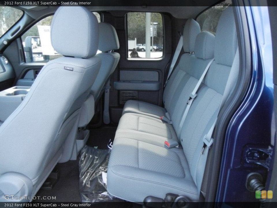 Steel Gray Interior Photo for the 2012 Ford F150 XLT SuperCab #58503258