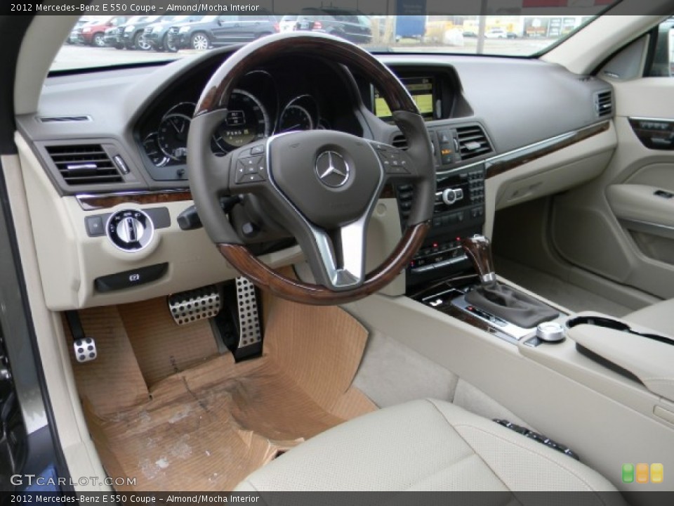 Almond/Mocha Interior Photo for the 2012 Mercedes-Benz E 550 Coupe #58504686