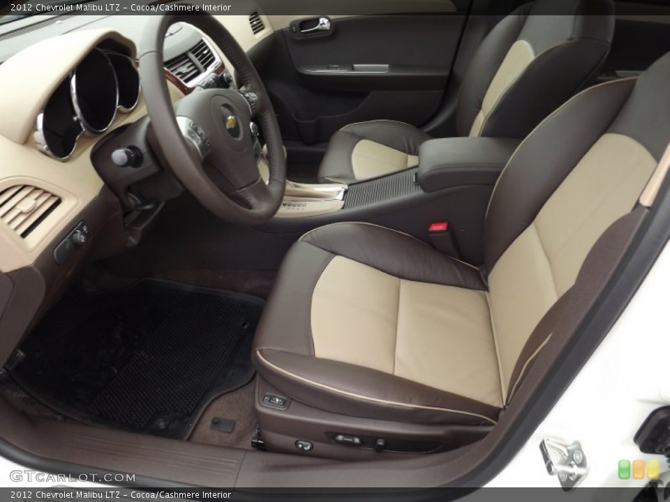 Cocoa/Cashmere Interior Photo for the 2012 Chevrolet Malibu LTZ #58505624