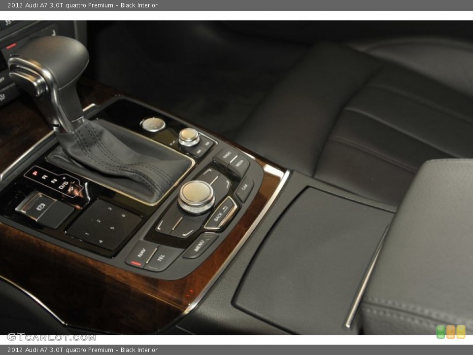 Black Interior Transmission for the 2012 Audi A7 3.0T quattro Premium #58507379