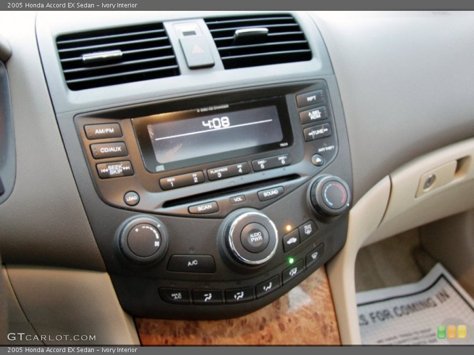 Ivory Interior Audio System for the 2005 Honda Accord EX Sedan #58507811