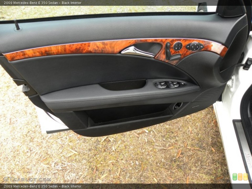 Black Interior Door Panel for the 2009 Mercedes-Benz E 350 Sedan #58507970
