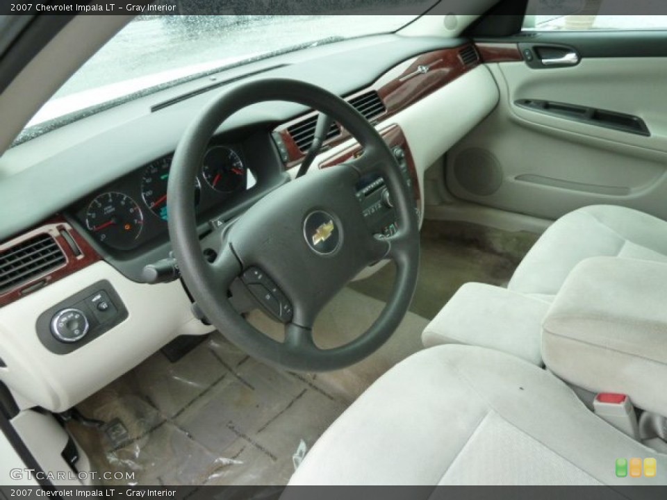 Gray Interior Prime Interior for the 2007 Chevrolet Impala LT #58510241