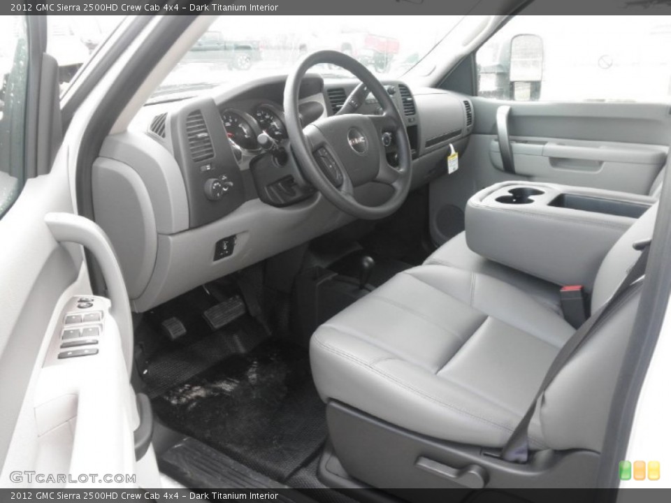 Dark Titanium Interior Photo for the 2012 GMC Sierra 2500HD Crew Cab 4x4 #58511927