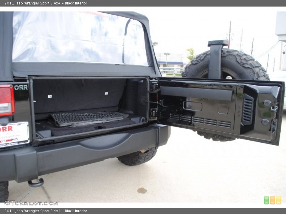 Black Interior Trunk for the 2011 Jeep Wrangler Sport S 4x4 #58512143