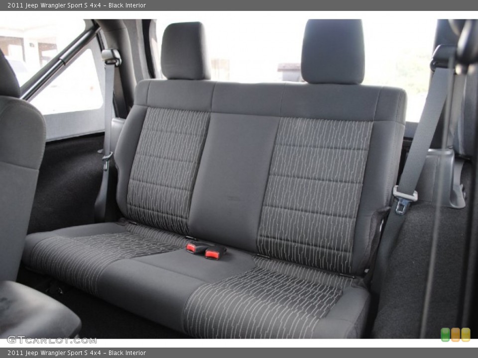 Black Interior Photo for the 2011 Jeep Wrangler Sport S 4x4 #58512170