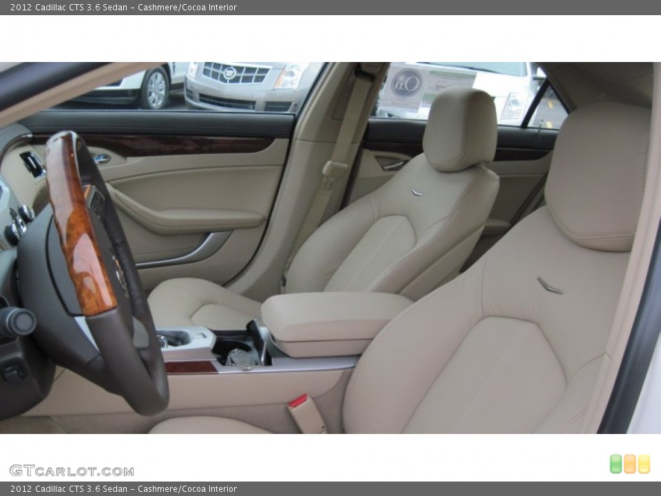 Cashmere/Cocoa Interior Photo for the 2012 Cadillac CTS 3.6 Sedan #58517840