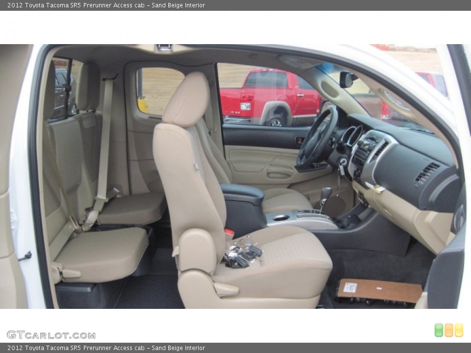 Sand Beige Interior Photo for the 2012 Toyota Tacoma SR5 Prerunner Access cab #58518416