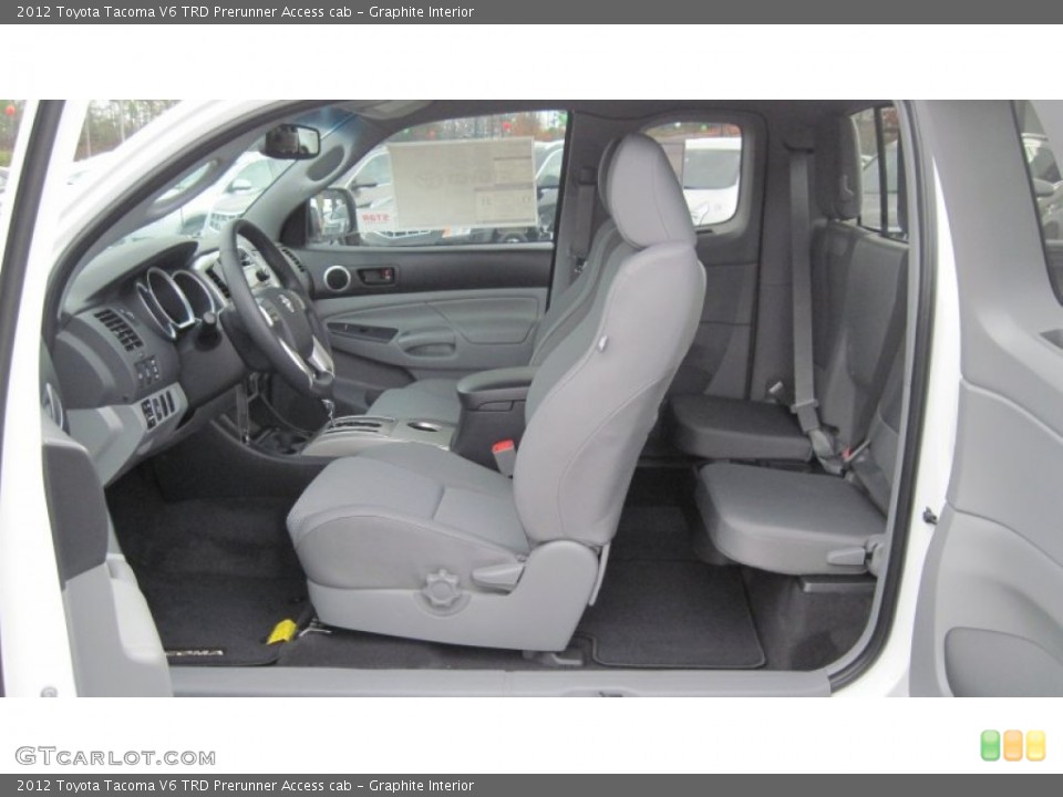 Graphite Interior Photo for the 2012 Toyota Tacoma V6 TRD Prerunner Access cab #58518583