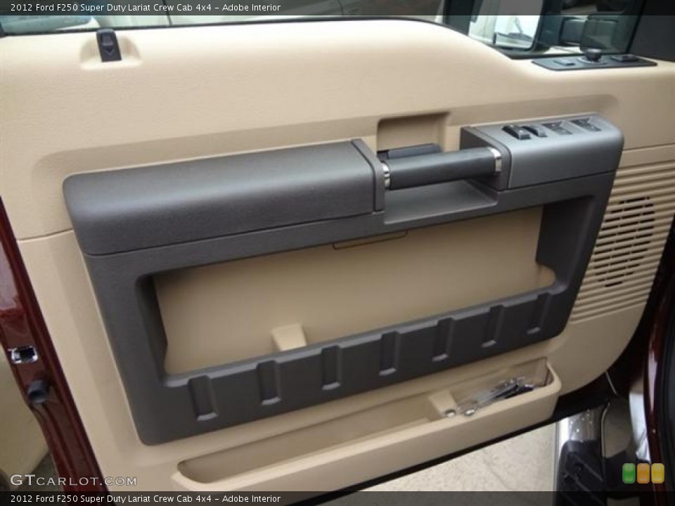 Adobe Interior Door Panel for the 2012 Ford F250 Super Duty Lariat Crew Cab 4x4 #58519445
