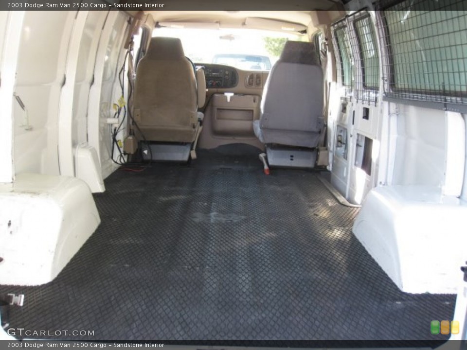 Sandstone Interior Trunk for the 2003 Dodge Ram Van 2500 Cargo #58520813