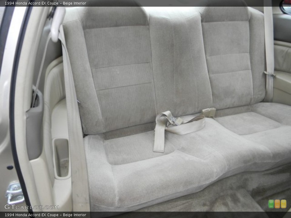 Beige Interior Photo for the 1994 Honda Accord EX Coupe #58521038