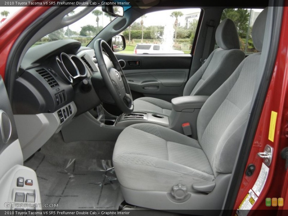 Graphite Interior Photo for the 2010 Toyota Tacoma V6 SR5 PreRunner Double Cab #58521680