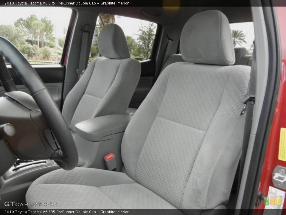 Graphite Interior Photo for the 2010 Toyota Tacoma V6 SR5 PreRunner Double Cab #58521689