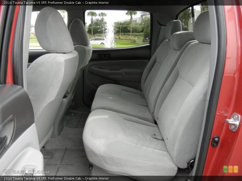 Graphite Interior Photo for the 2010 Toyota Tacoma V6 SR5 PreRunner Double Cab #58521707