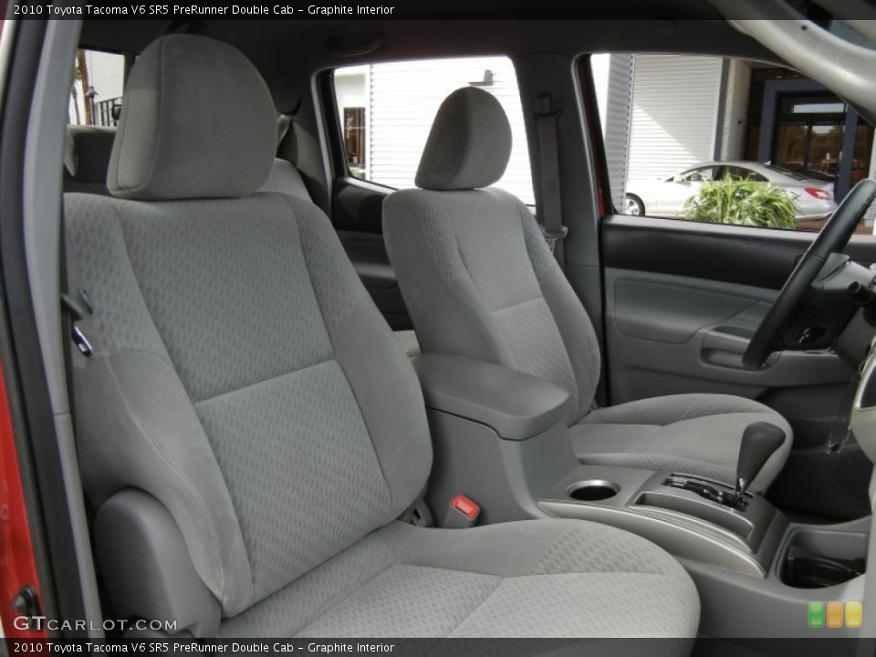 Graphite Interior Photo for the 2010 Toyota Tacoma V6 SR5 PreRunner Double Cab #58521734