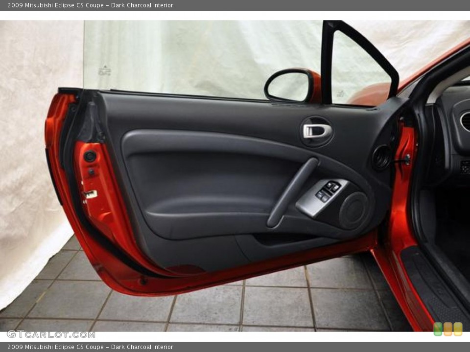 Dark Charcoal Interior Door Panel for the 2009 Mitsubishi Eclipse GS Coupe #58527410