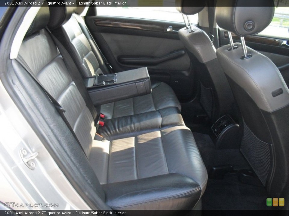 Platinum/Saber Black Interior Photo for the 2001 Audi Allroad 2.7T quattro Avant #58527539