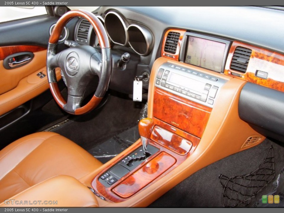 Saddle Interior Photo for the 2005 Lexus SC 430 #58527827
