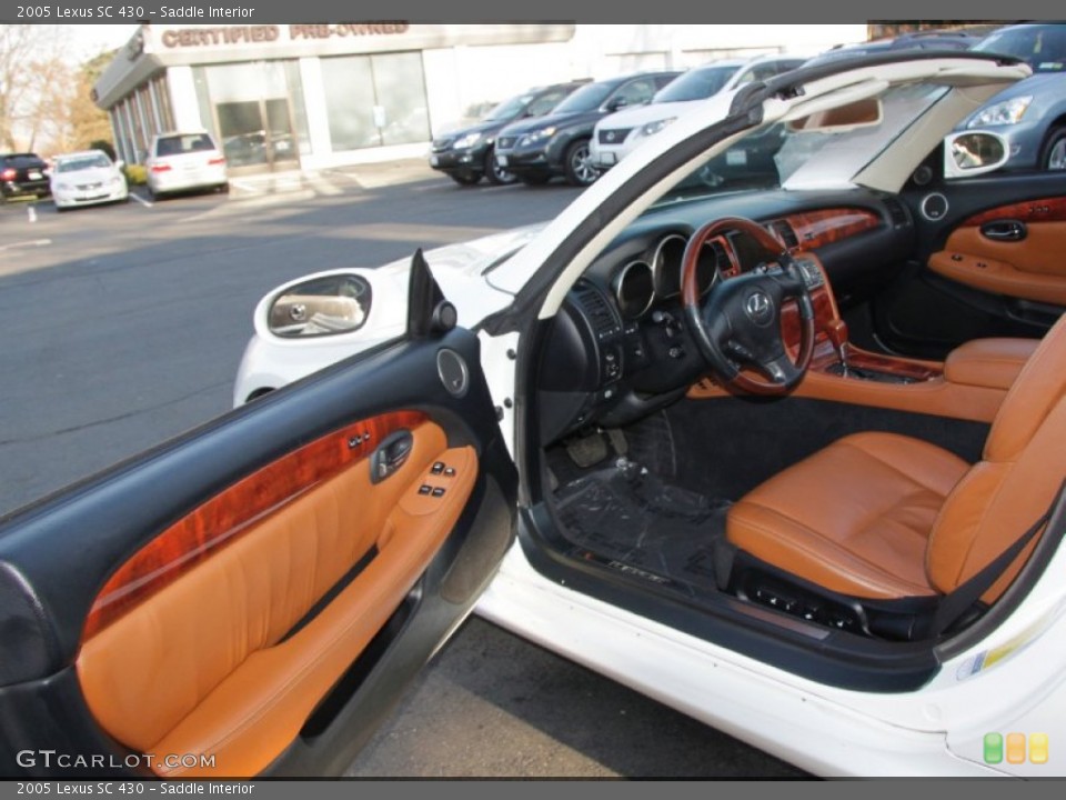 Saddle Interior Photo for the 2005 Lexus SC 430 #58527902