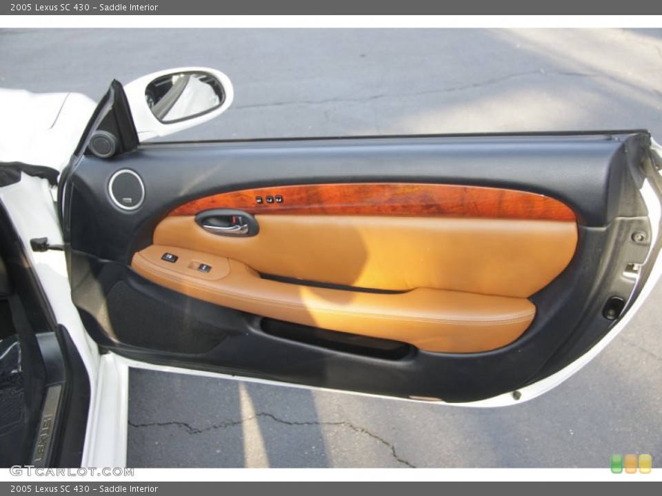 Saddle Interior Door Panel for the 2005 Lexus SC 430 #58527935