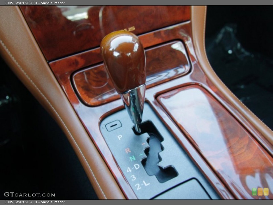 Saddle Interior Transmission for the 2005 Lexus SC 430 #58527980