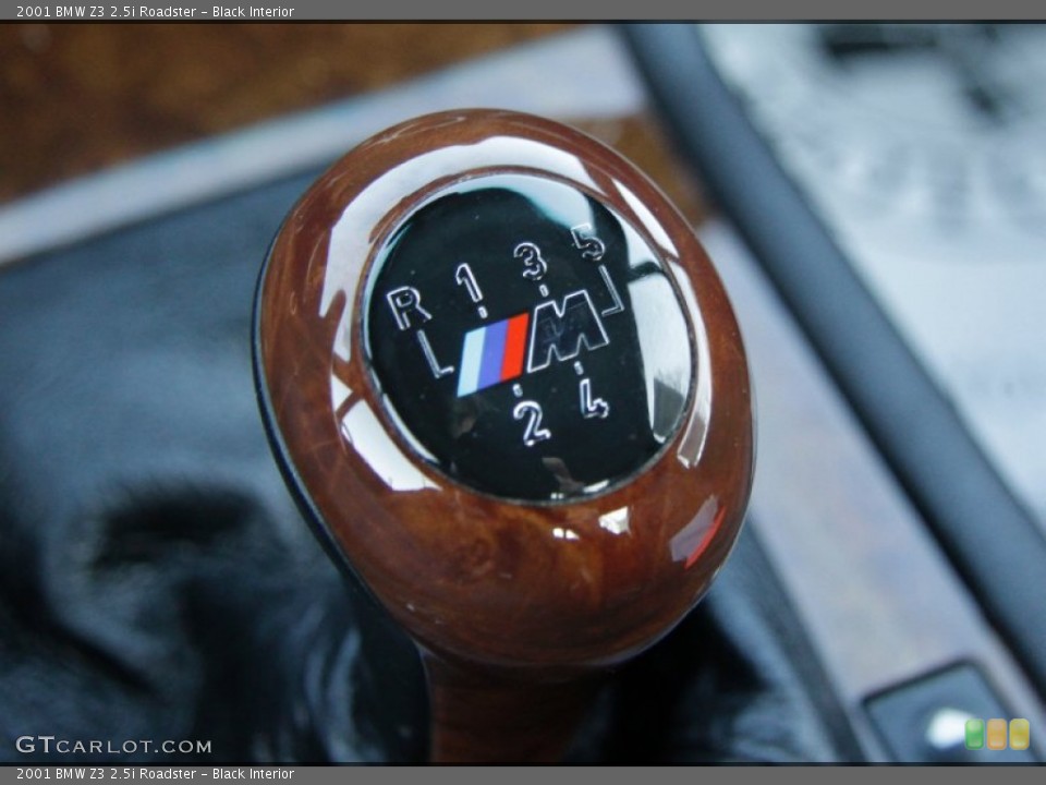 Black Interior Transmission for the 2001 BMW Z3 2.5i Roadster #58528316