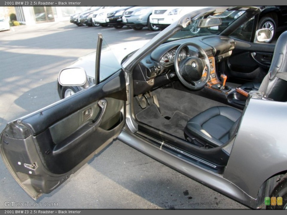 Black Interior Photo for the 2001 BMW Z3 2.5i Roadster #58528352