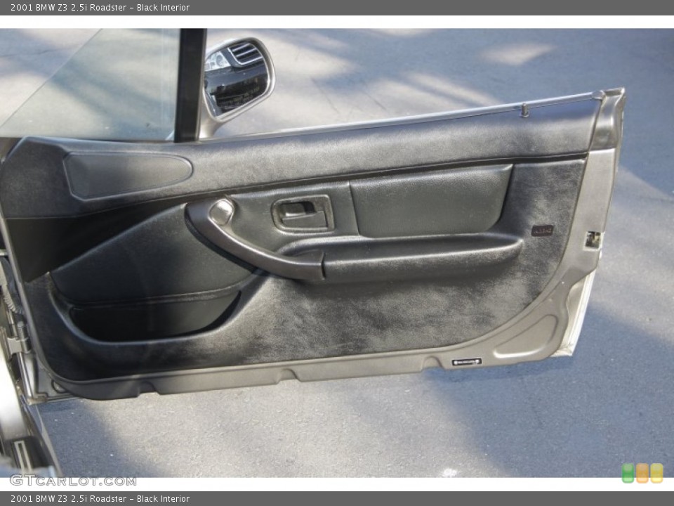 Black Interior Door Panel for the 2001 BMW Z3 2.5i Roadster #58528410
