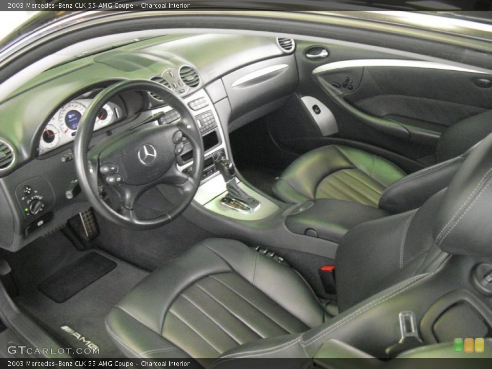 Charcoal Interior Photo for the 2003 Mercedes-Benz CLK 55 AMG Coupe #58528652