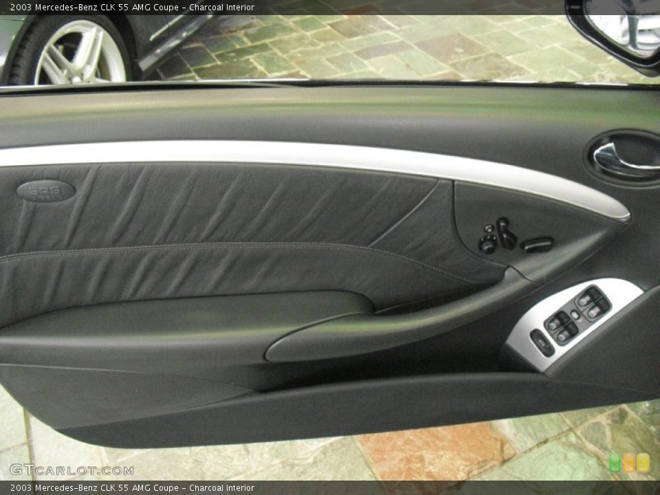 Charcoal Interior Door Panel for the 2003 Mercedes-Benz CLK 55 AMG Coupe #58528673