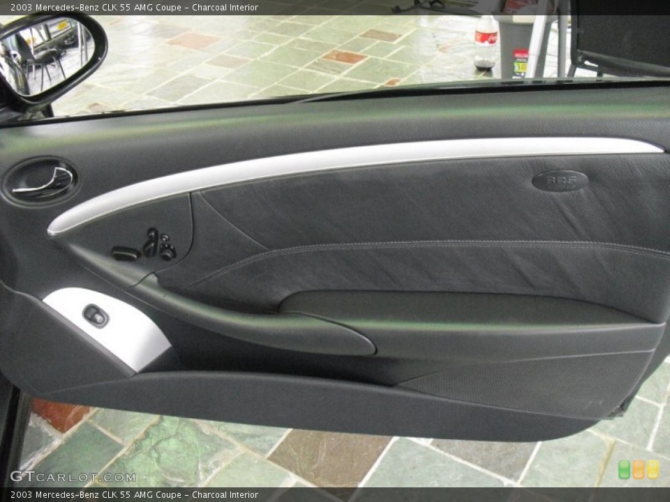 Charcoal Interior Door Panel for the 2003 Mercedes-Benz CLK 55 AMG Coupe #58528682