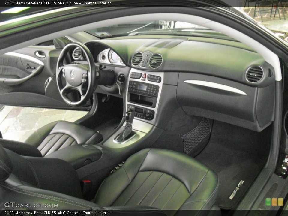 Charcoal Interior Photo for the 2003 Mercedes-Benz CLK 55 AMG Coupe #58528691
